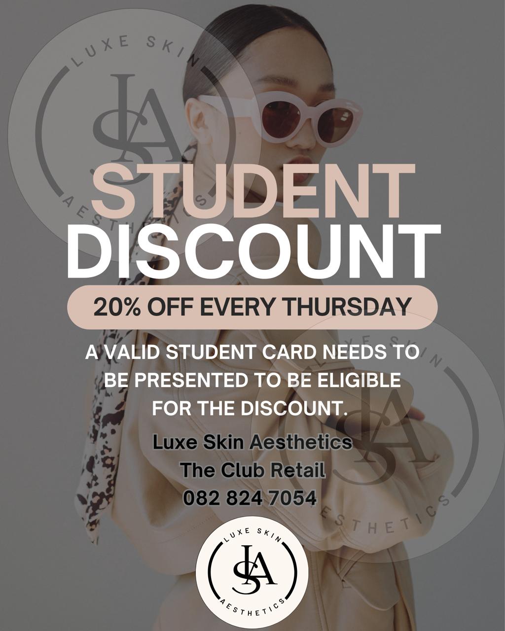 Student Discount
